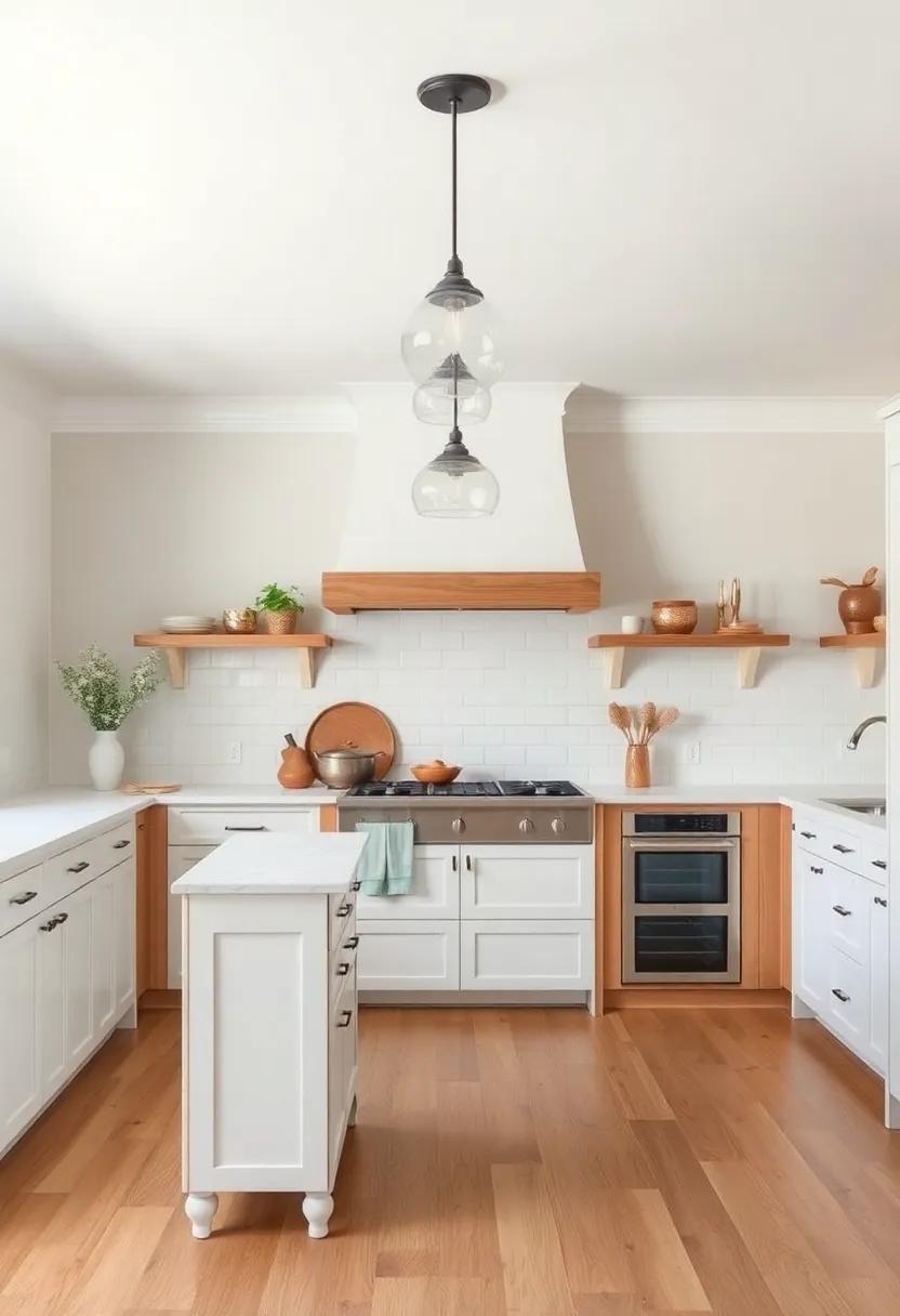 Embracing the⁢ Warmth of Natural⁣ Wood Accents in Cottage ‌Farmhouse​ Kitchens