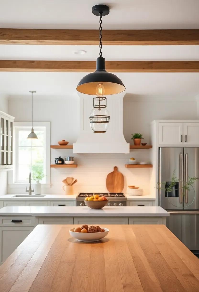 Lighting the Way: ⁢How‍ Pendant Fixtures Create a Farmhouse Atmosphere