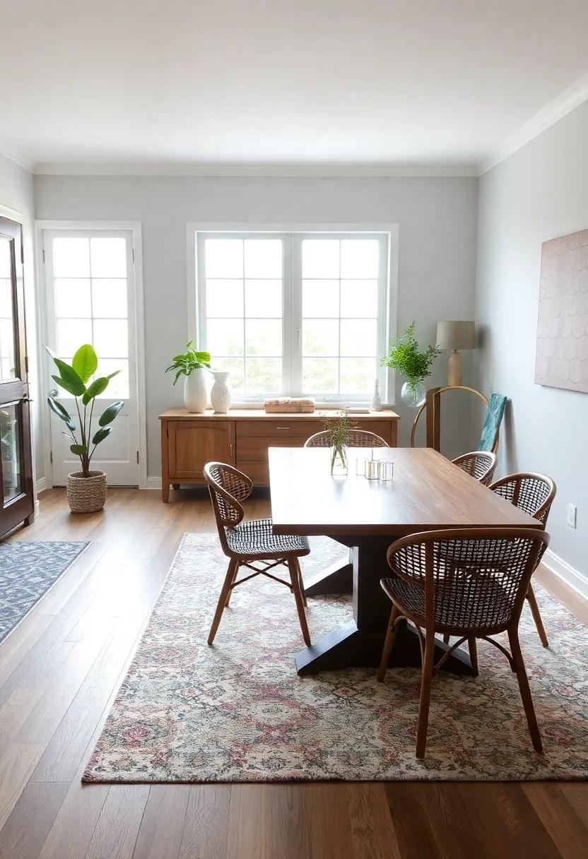 Designing a ​Cozy Dining Nook Through the Right Flooring and Rugs