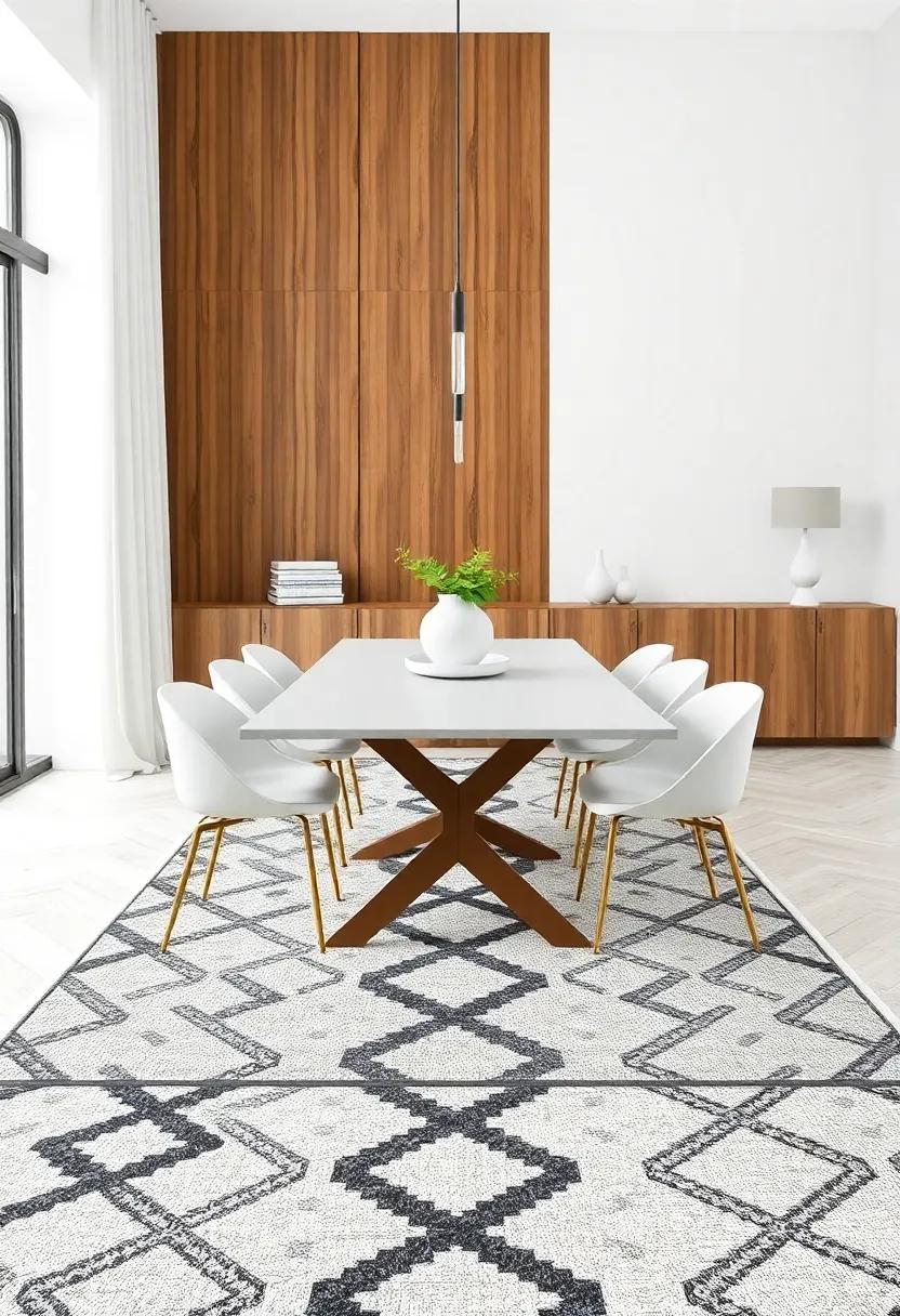 The Role of Patterns in ‍Rugs: enhancing the Dining Atmosphere