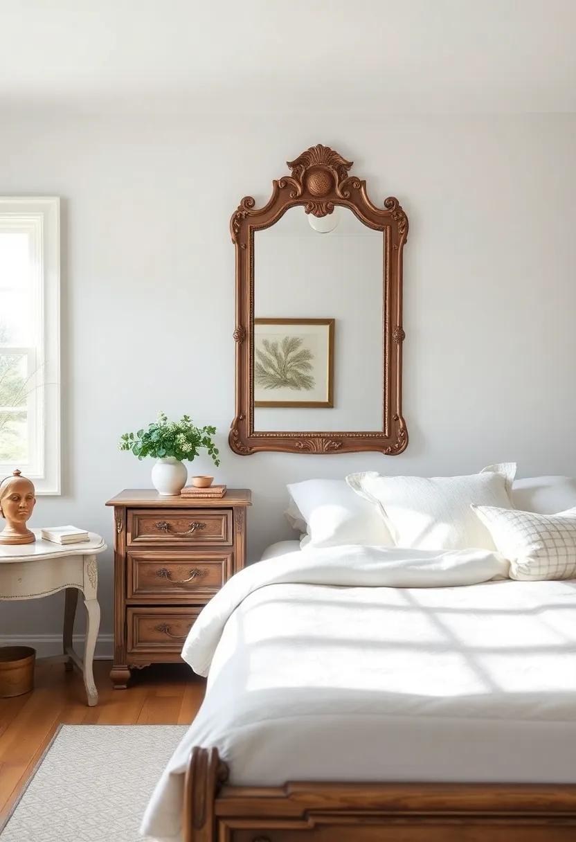 Utilizing Antique Mirrors​ to Expand⁣ Light and Space