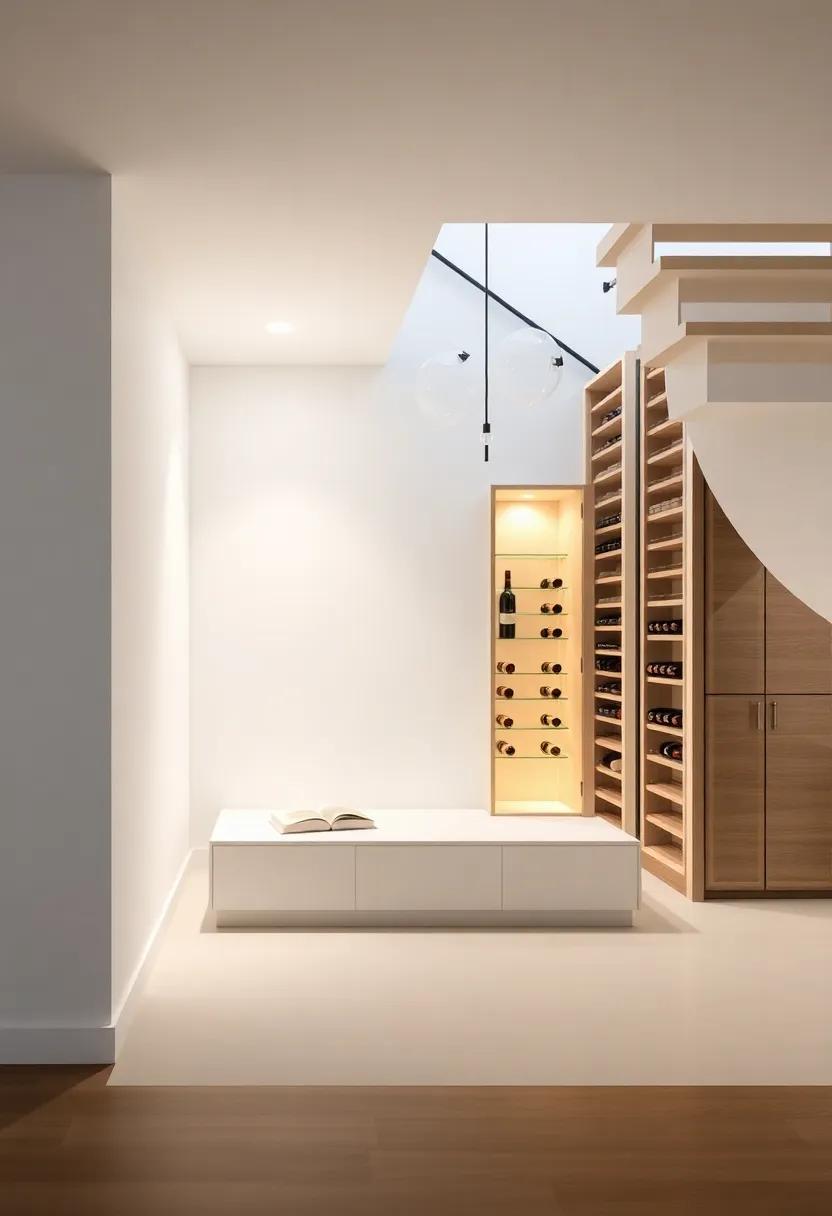 Elegant⁤ Wine​ Storage: Crafting a Cellar ​Beneath Your Steps