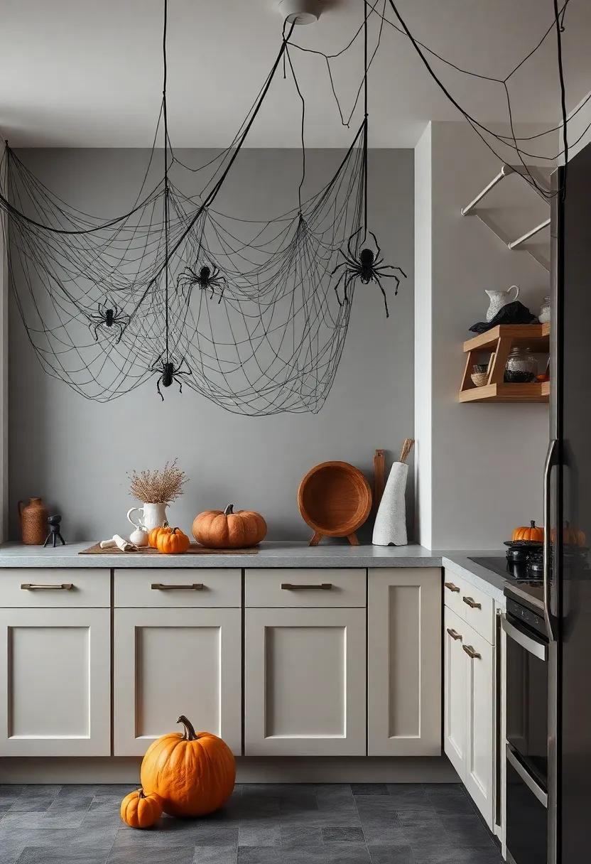 Webbing and Creatures:​ unleash Spooky Textiles for a Haunted Atmosphere