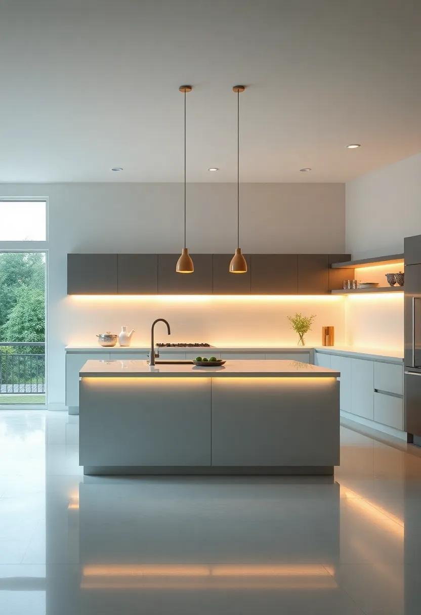 Light ⁣and ⁣Bright:‍ Enhancing‍ the‍ kitchen with ​Illuminated‍ Islands for a Warm Glow