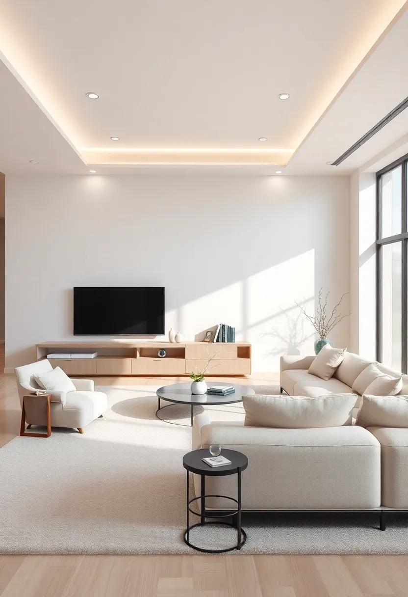 Embracing Neutral Tones for‍ a Calming Atmosphere in Modern living Spaces