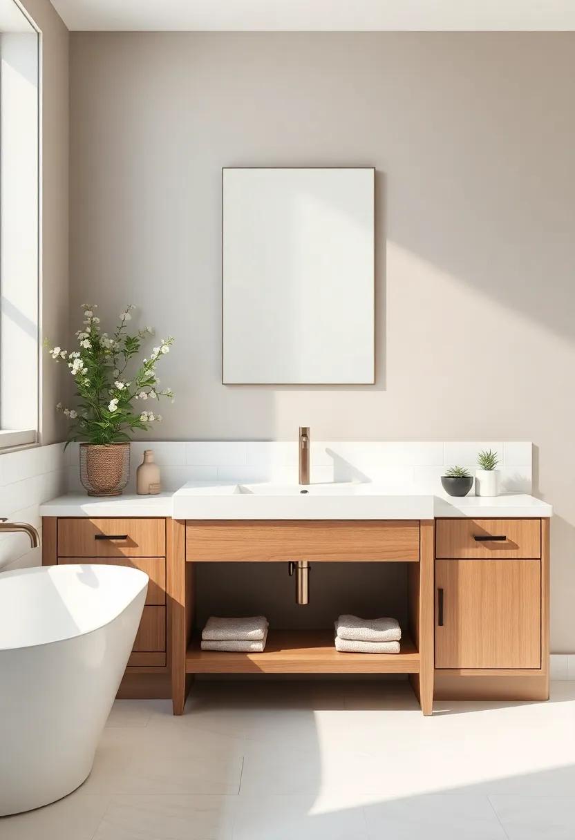 Elegant Sinks⁣ and Vanities That Define Modern ‍Farmhouse Style