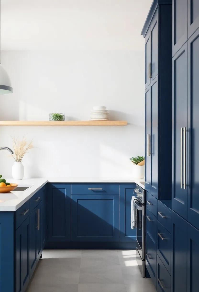 Creating‍ a Coastal Vibe: ⁢Mixing‍ Navy Cabinets with​ Light Colors