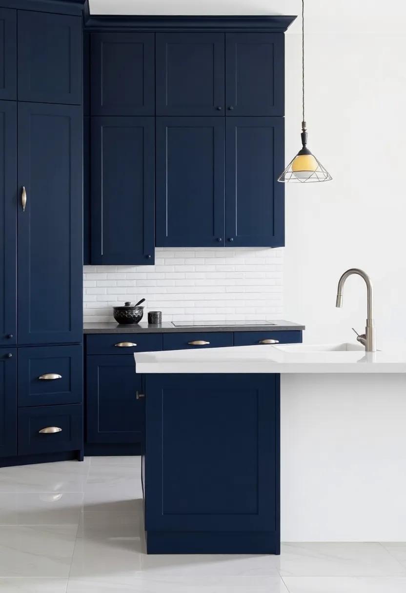 Creating‌ Contrast: ⁣Using‍ Navy Blue to⁣ Highlight Other‍ Features