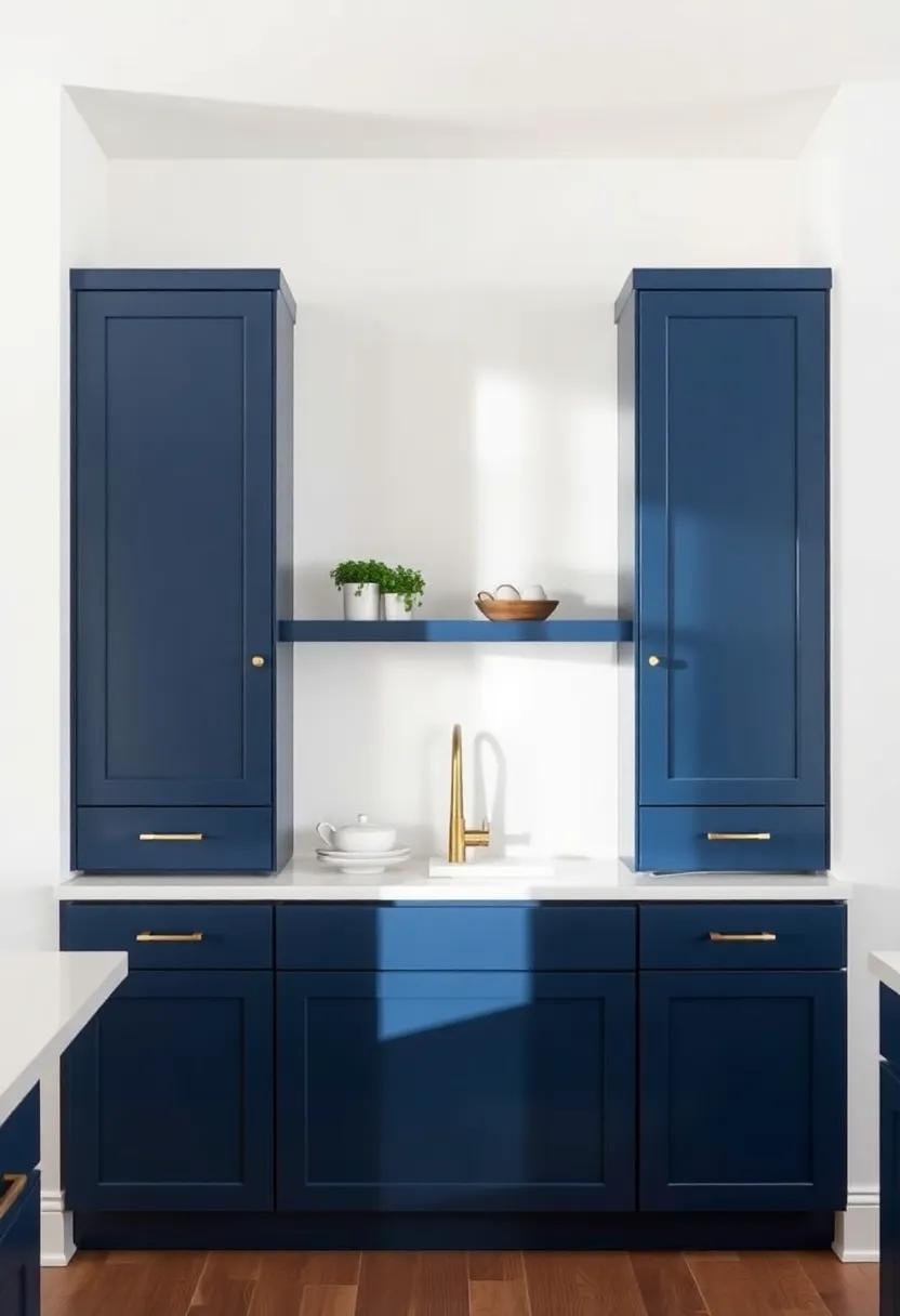 Navy Blue​ in different Light: ⁢The Effect⁢ of Various⁣ Finishes