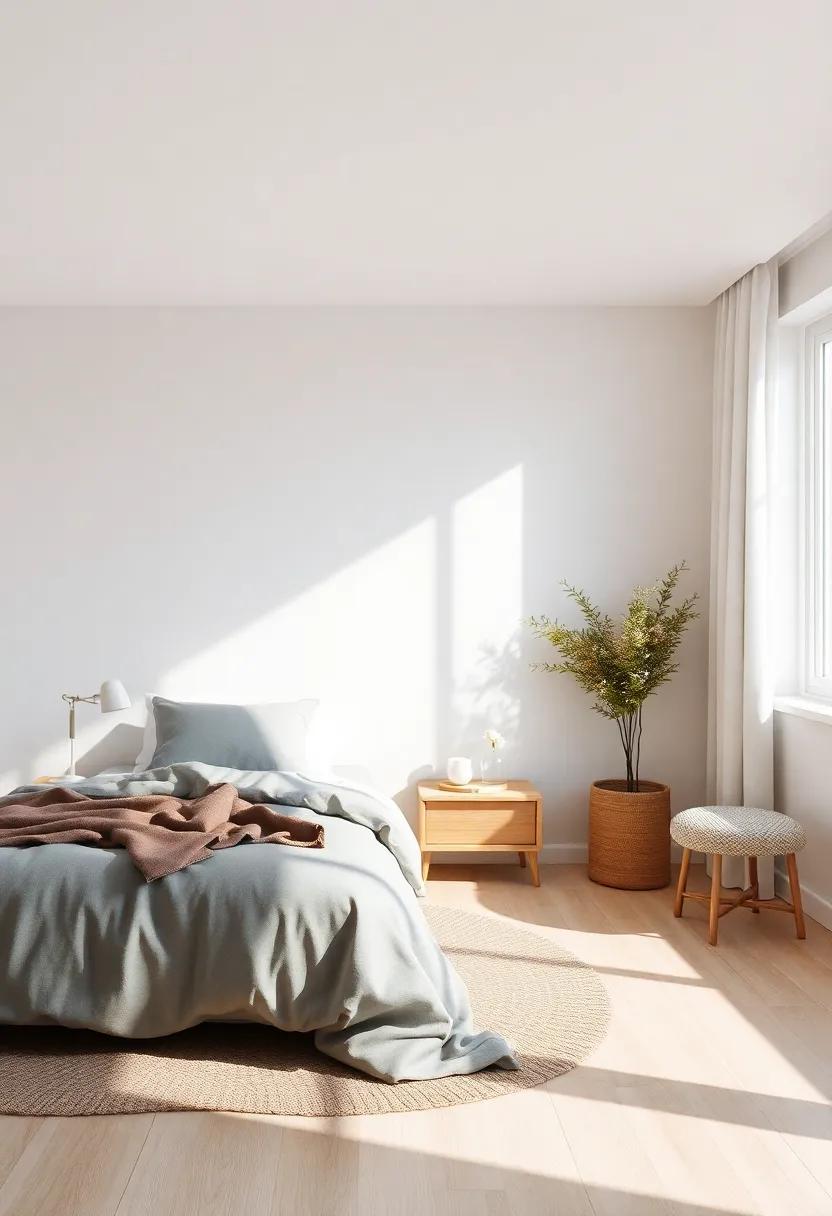 Textures and Tones: The Subtle Palette of ‌Scandinavian ⁢Bedroom Decor