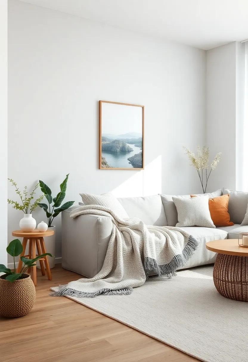 Embrace Serenity with Soft‍ Textures‍ and Natural Materials