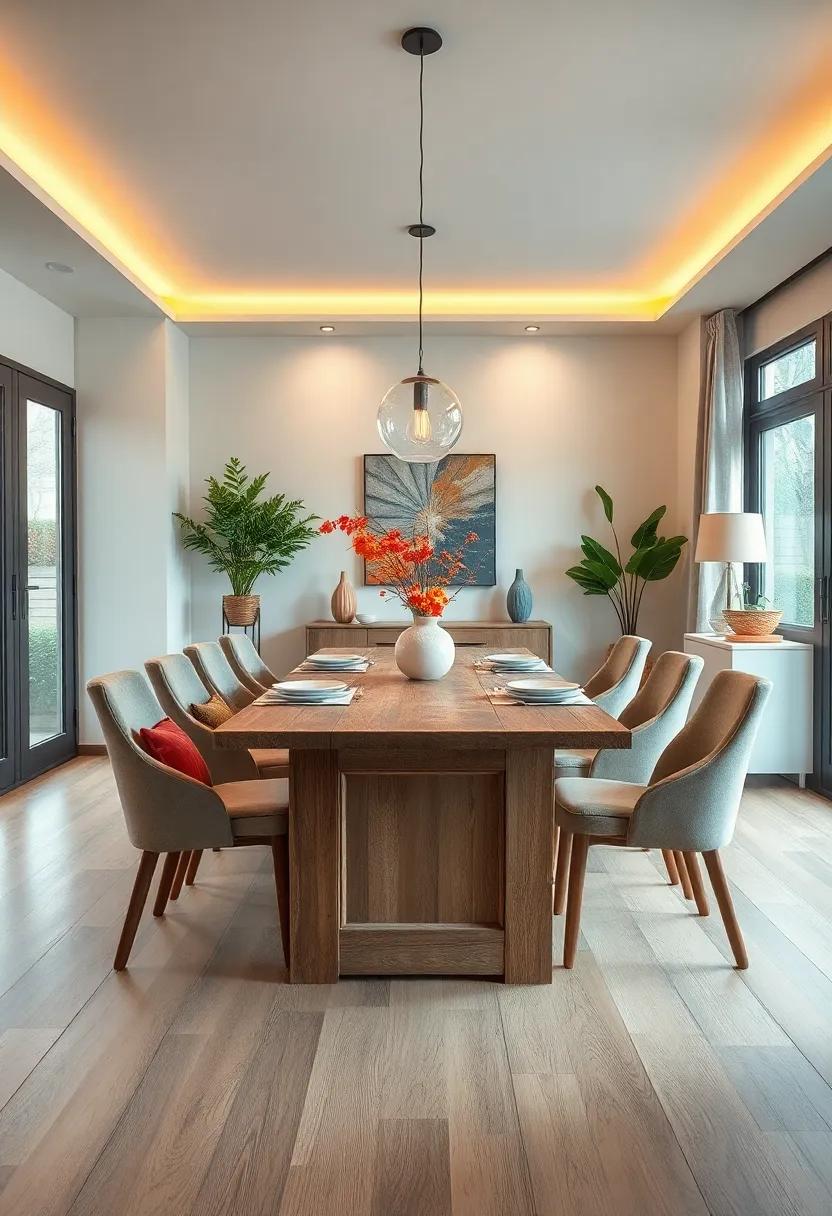 old Door Table: Upcycle an⁣ old door to ‍create ​a unique dining table for an eclectic, rustic‌ feel