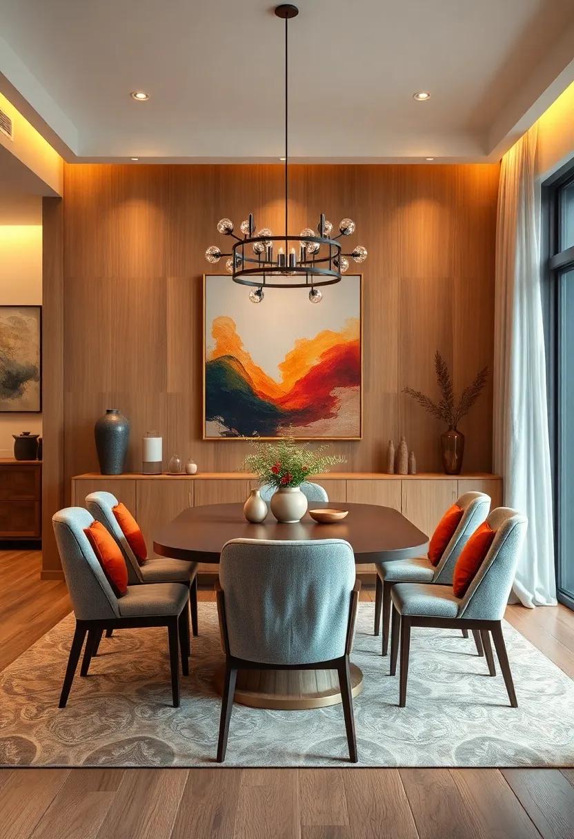 Personal‍ Touch with‍ Artwork: Create your own artwork​ or paintings to ‌hang in⁢ the dining area, reflecting ​your ⁢personality