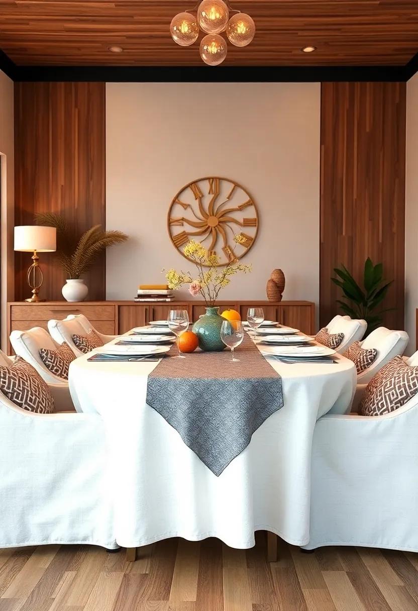 Seasonal Tablecloths: Change‍ tablecloths with⁣ the season to give a fresh look without ‍major changes