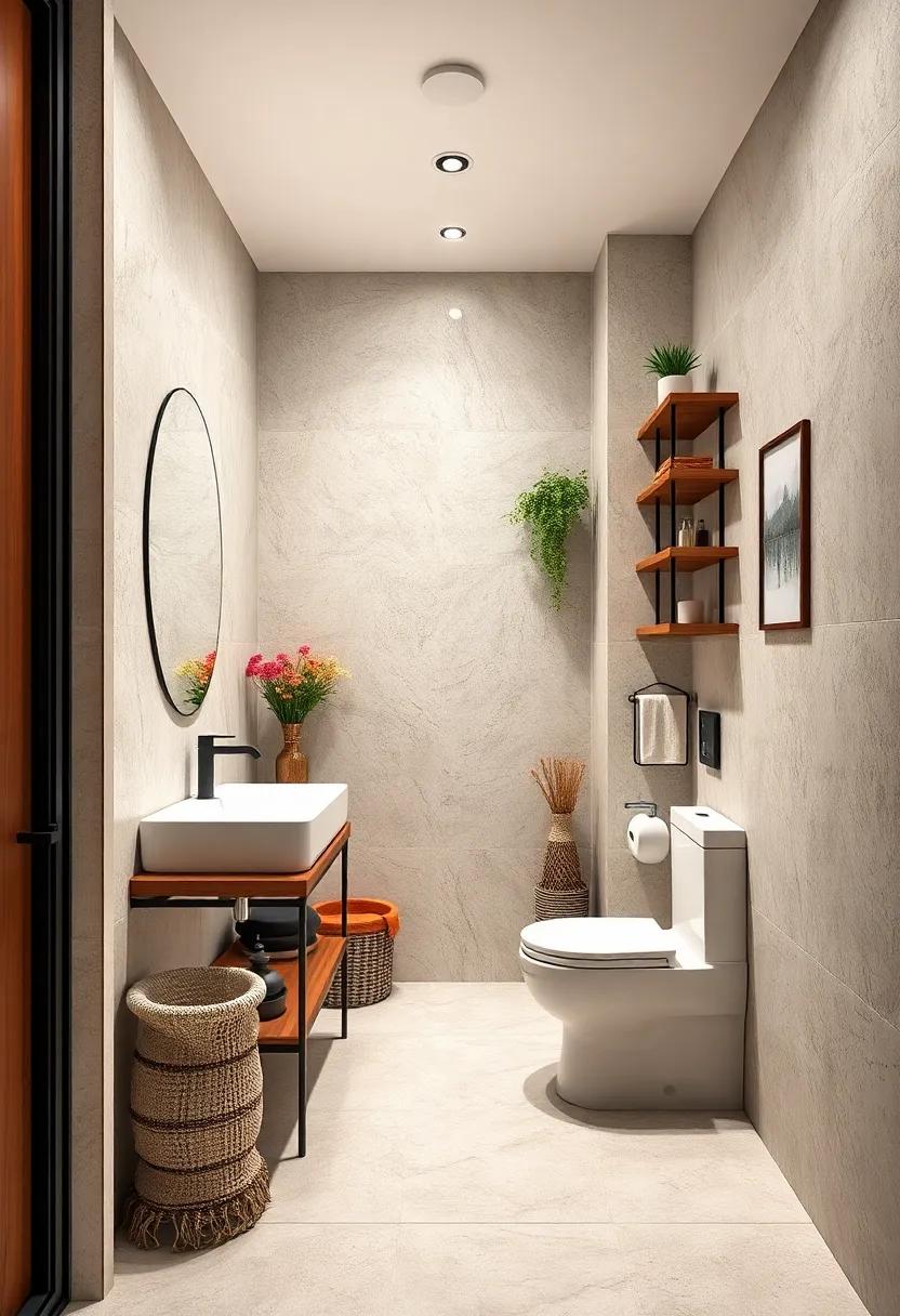 Utilizing ⁢Vertical Space: Creative Shelving Ideas for Modern Apartment​ Bathrooms