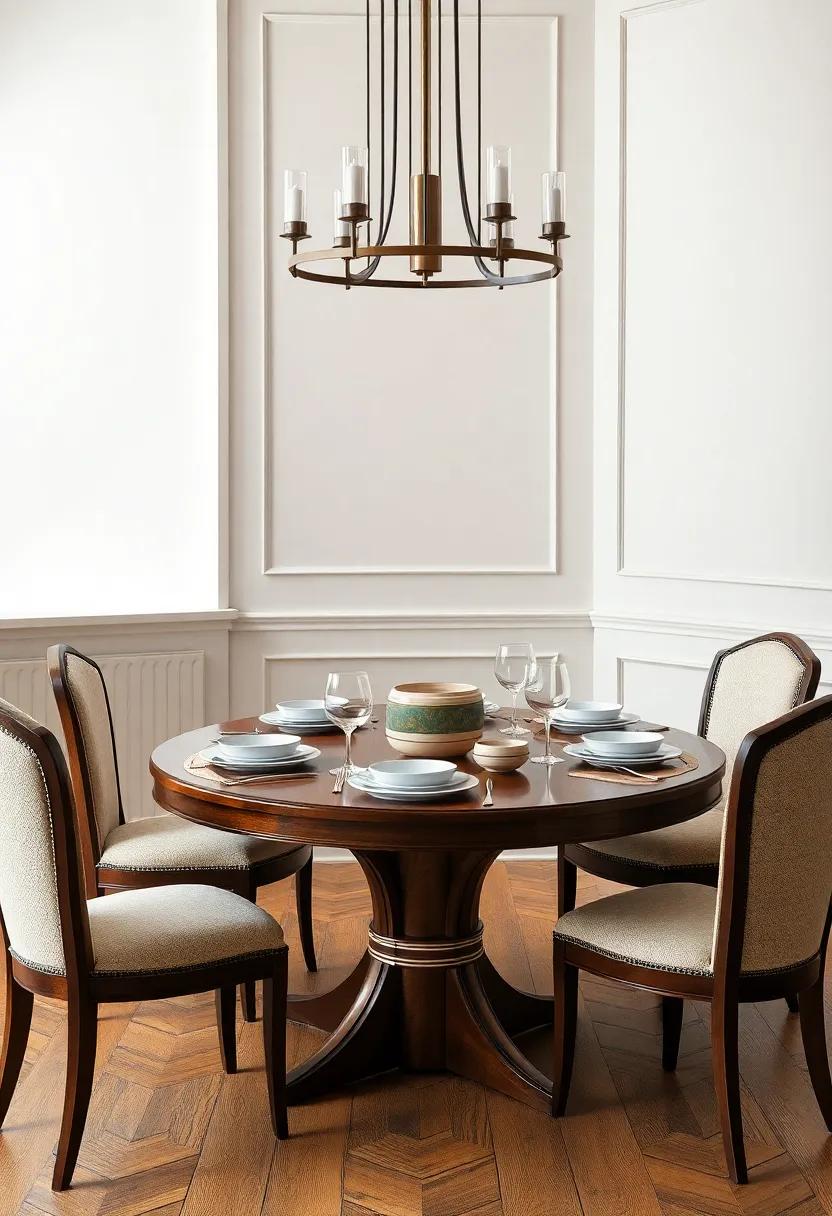 Vintage Table Settings: Incorporate ‌vintage or retro dishes and cutlery to honor the ⁢history of the Art Deco era while⁢ adding a‍ nostalgic touch to your dining decor