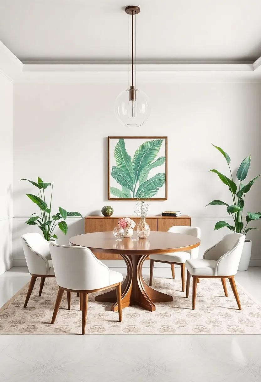 Curved Furniture Lines: Choose dining chairs and⁣ sideboards with elegant,curved lines that reflect the graceful forms characteristic of Art Deco aesthetics