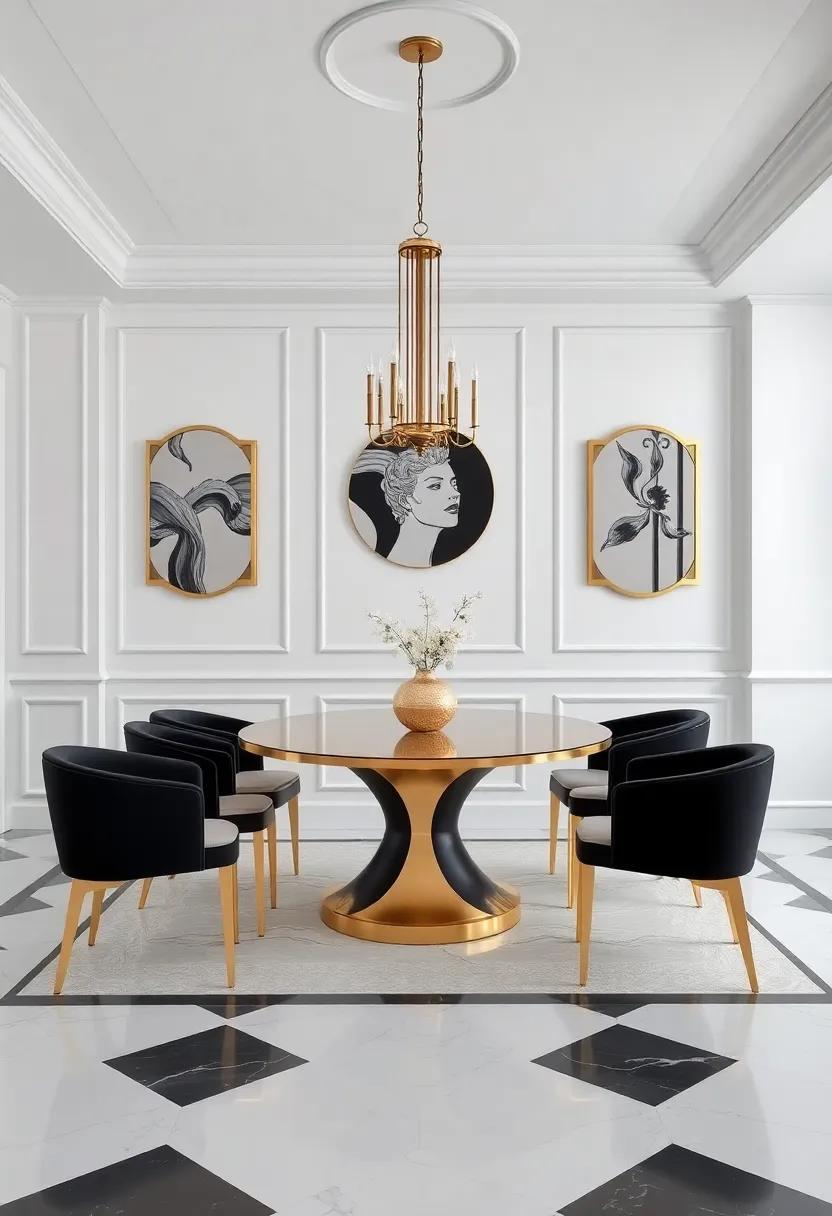 Monochromatic Color Schemes: Consider a monochromatic ‍palette⁢ with shades of black, white, ⁣and ⁤gold, creating⁤ a​ sophisticated,⁣ cohesive⁤ look that highlights architectural details