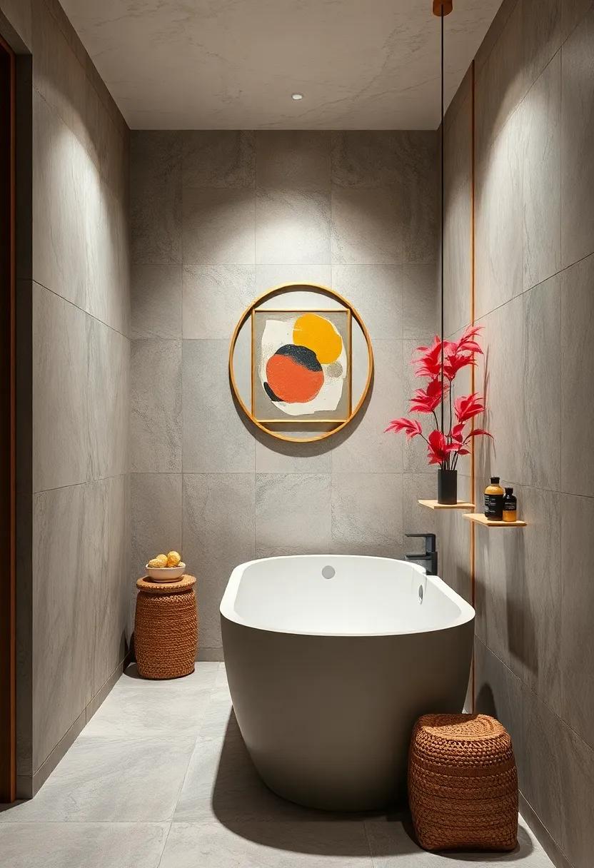 Artistic Accents: Hang a piece‌ of artwork or a decorative mirror to ⁤elevate the aesthetic and showcase your personal style