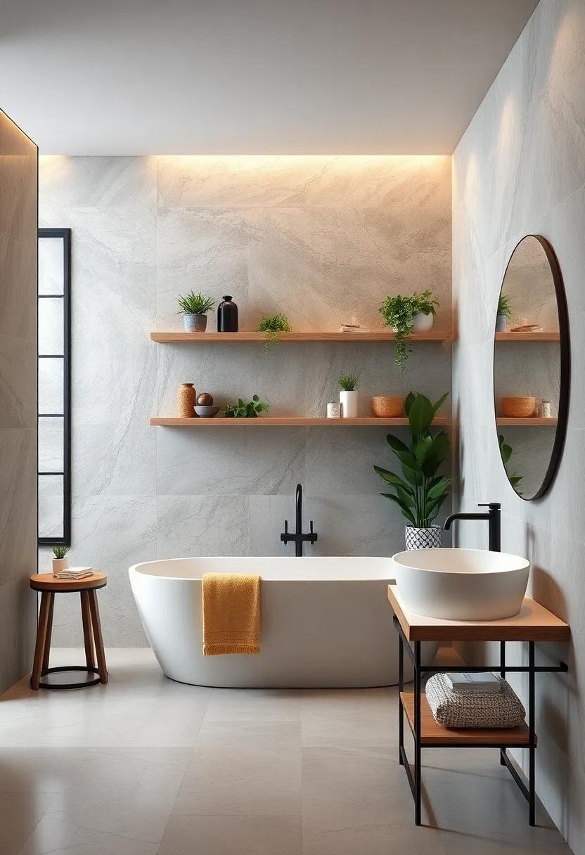 Floating Shelves: Use sleek floating shelves​ to display decorative items ‍or lush greenery, adding flair without sacrificing space