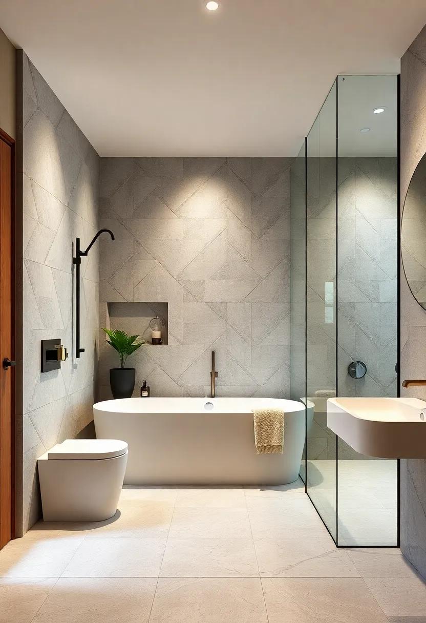 mosaic Tiles: Create⁣ an eye-catching backsplash or shower ⁤feature with colorful ​mosaic tiles that add personality and interest