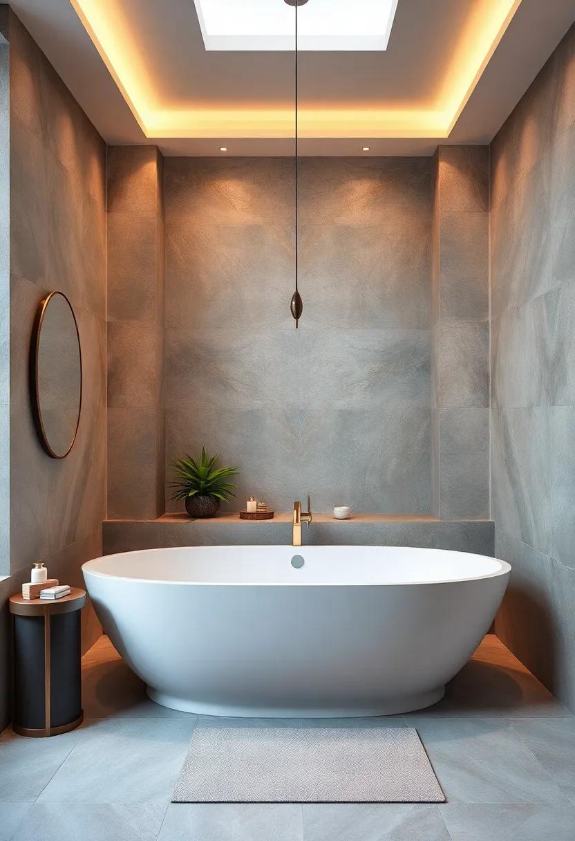 Opulent Bathtubs: Consider a freestanding soaking tub ‍with an elegant design to transform your bathing ‍experience into a spa-like retreat