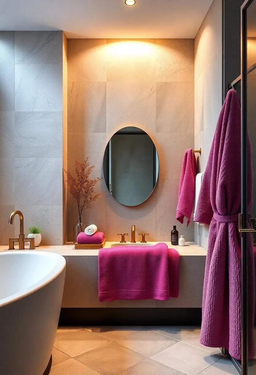 Plush Towels: ​Invest in high-quality, oversized bath towels and robes that add a touch of luxury‌ every time you step ⁢out of‍ the shower