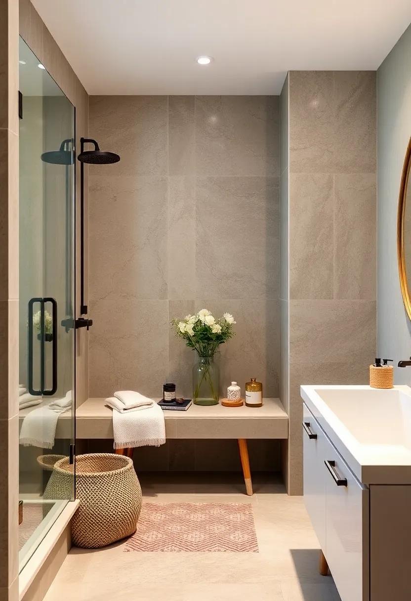 Creating a Cozy Nook: Designing​ a Shower Bench ​with Soft Accents