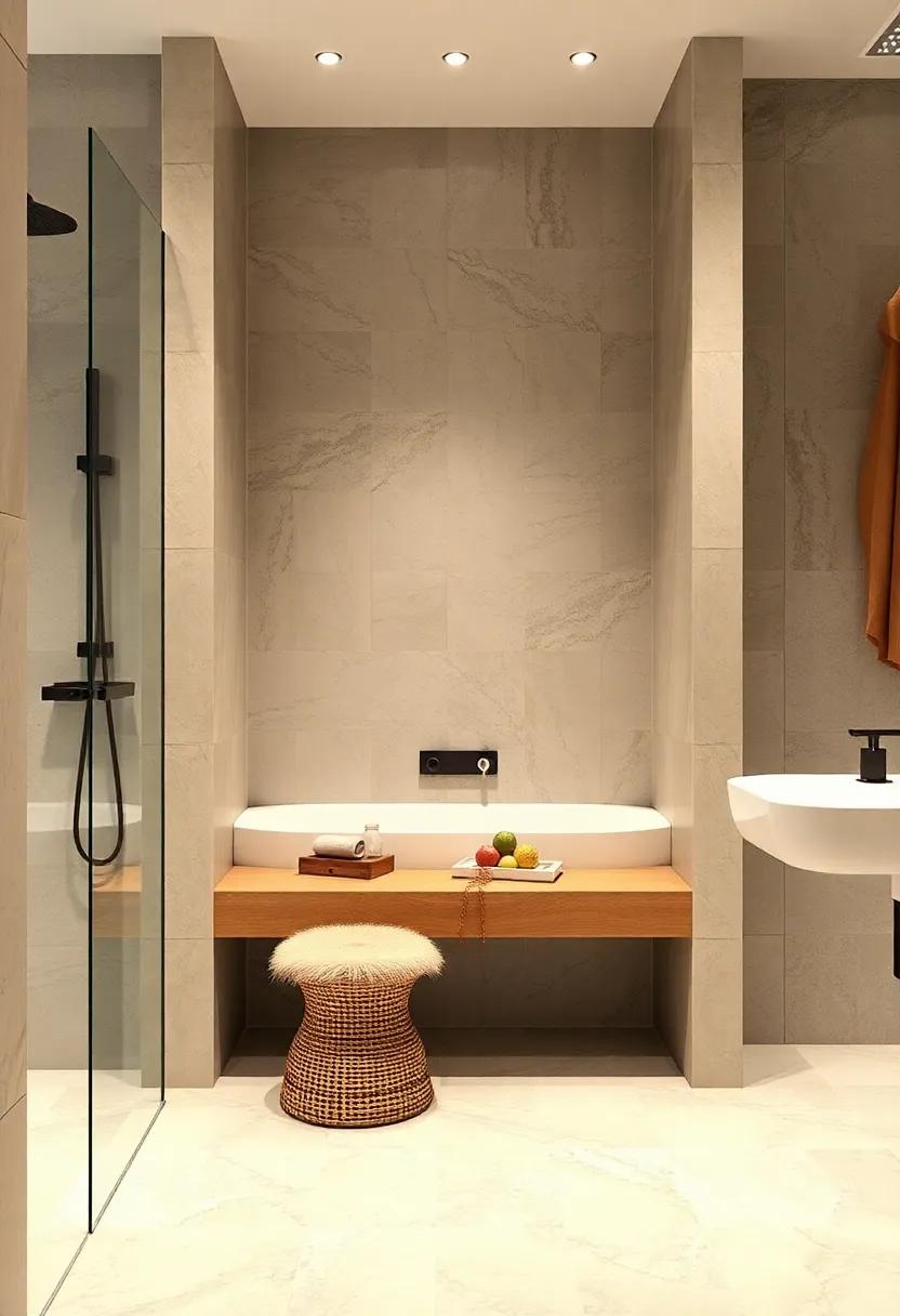 Creative Material Choices for Shower ‌Benches That Elevate Your Bathroom Design