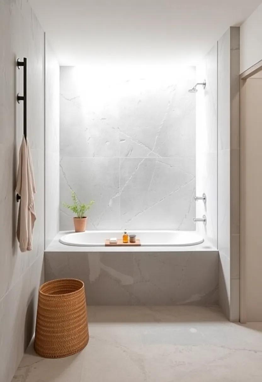 Exploring Minimalist shower Bench Designs for a Clean Look