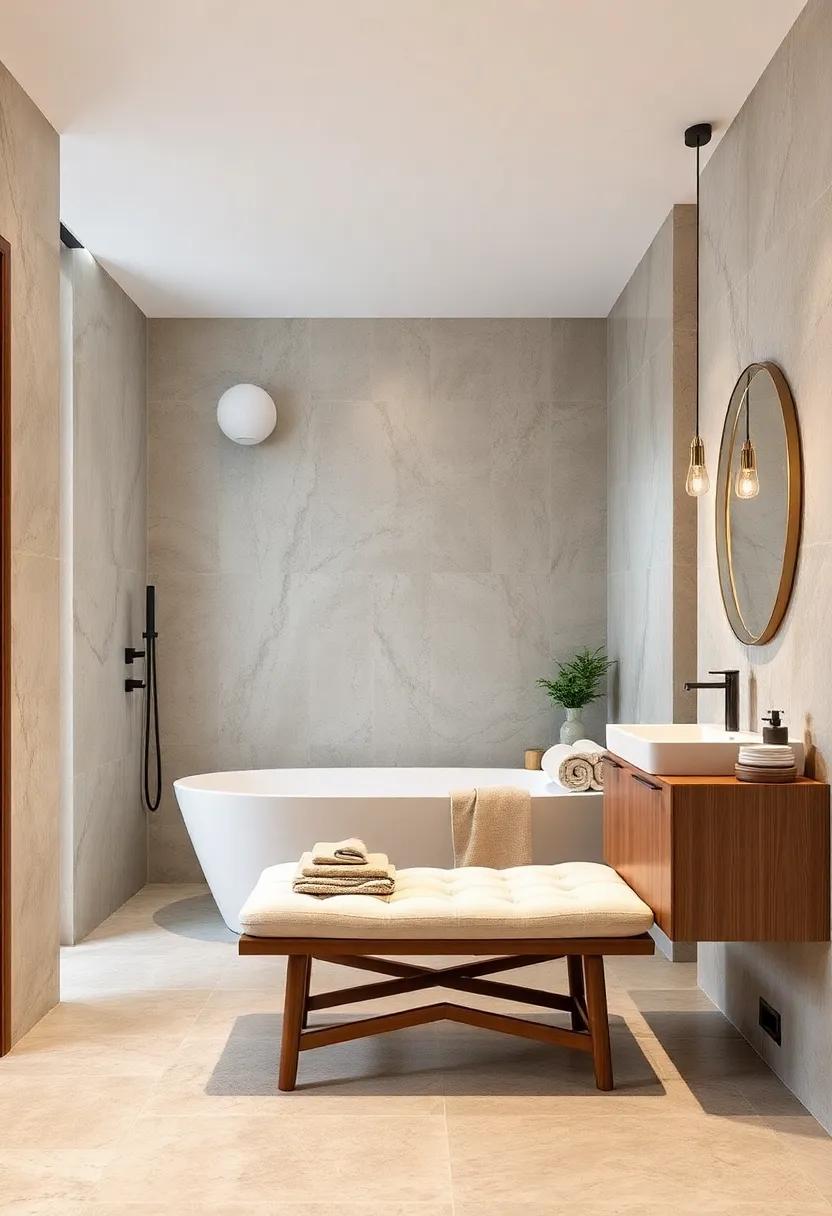Exploring Portable and ​Foldable Shower Bench⁣ Ideas for Versatile Spaces