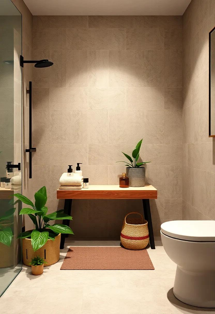 Incorporating ‍Plants and ‌Greenery around Your ⁢Shower Bench ⁣for Freshness