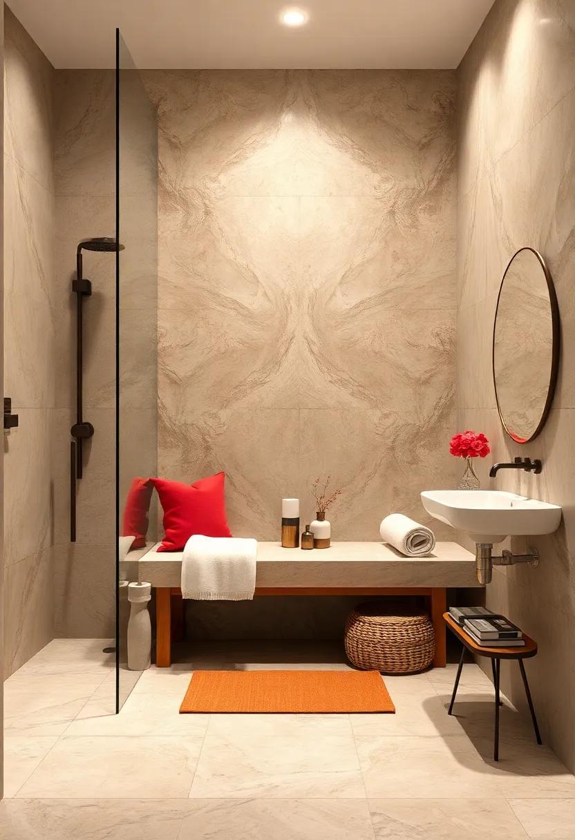 Luxurious Finishes for an ⁣Upscale Shower Bench Experience