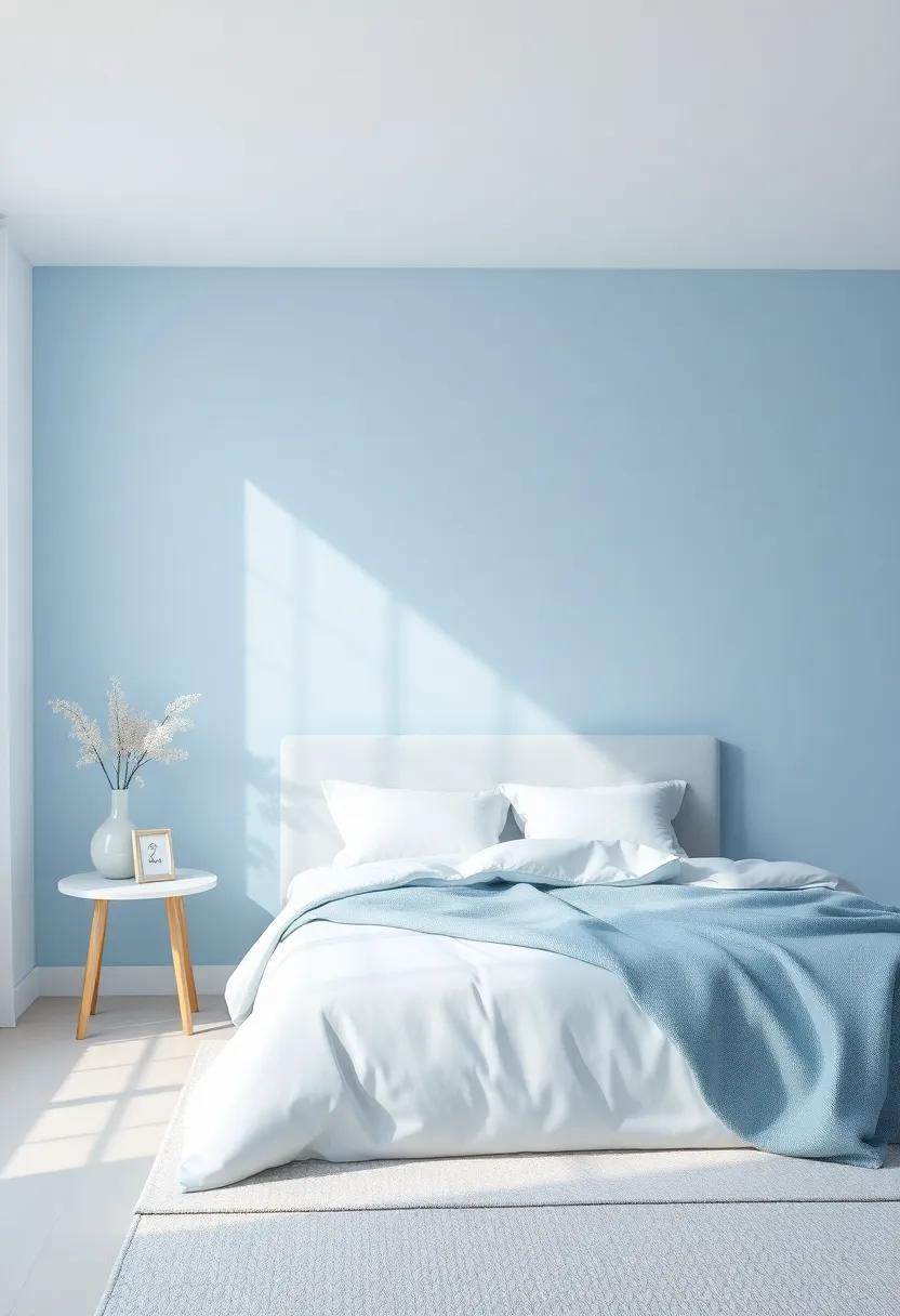 Frosty Blue:‌ A light and refreshing ⁢blue that instills a sense of calm, perfect for a⁤ bedroom where​ you can wind down