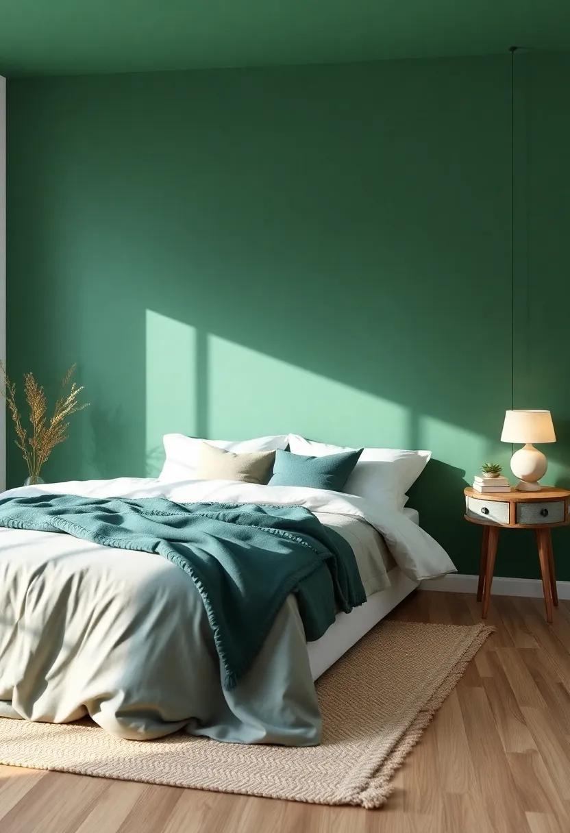 Marine Green: This deep, captivating green evokes a sense of nature and ⁢tranquility, perfect for an earthy coastal sanctuary