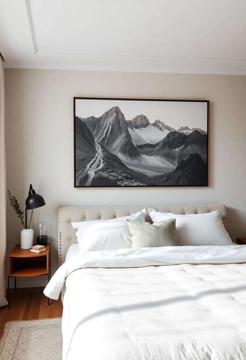 Creating a Focal ⁢Point with Oversized Photography Displays