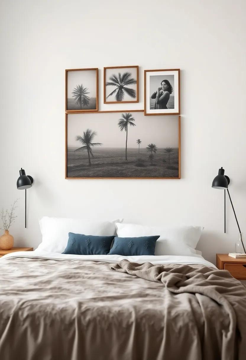 Curating Vintage Photography ​for a Nostalgic Bedroom Atmosphere