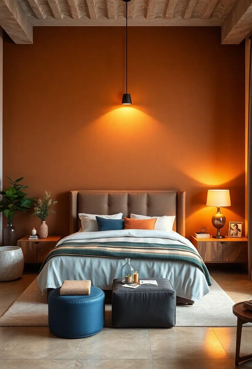 Light Fixtures: Illuminating Brown Walls for ⁣Maximum Warmth