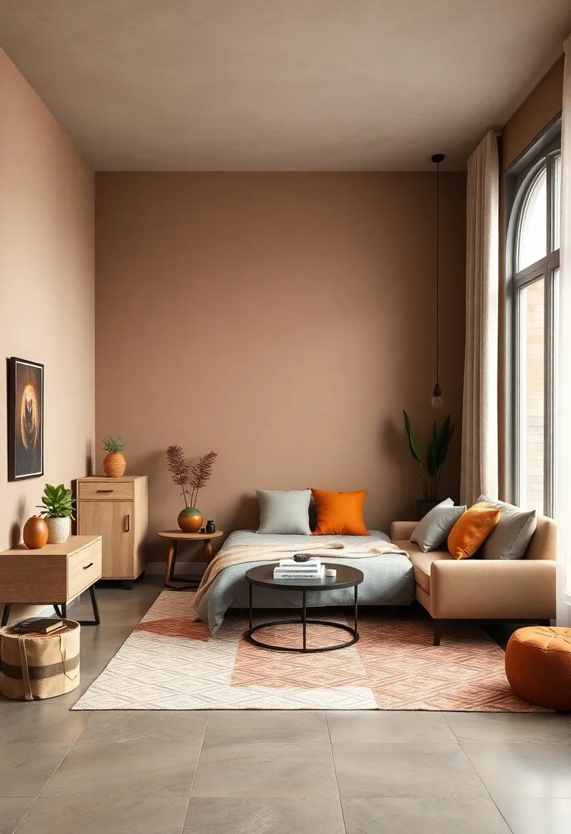 Creating a Cozy Nook: Transforming Corners with Brown accents