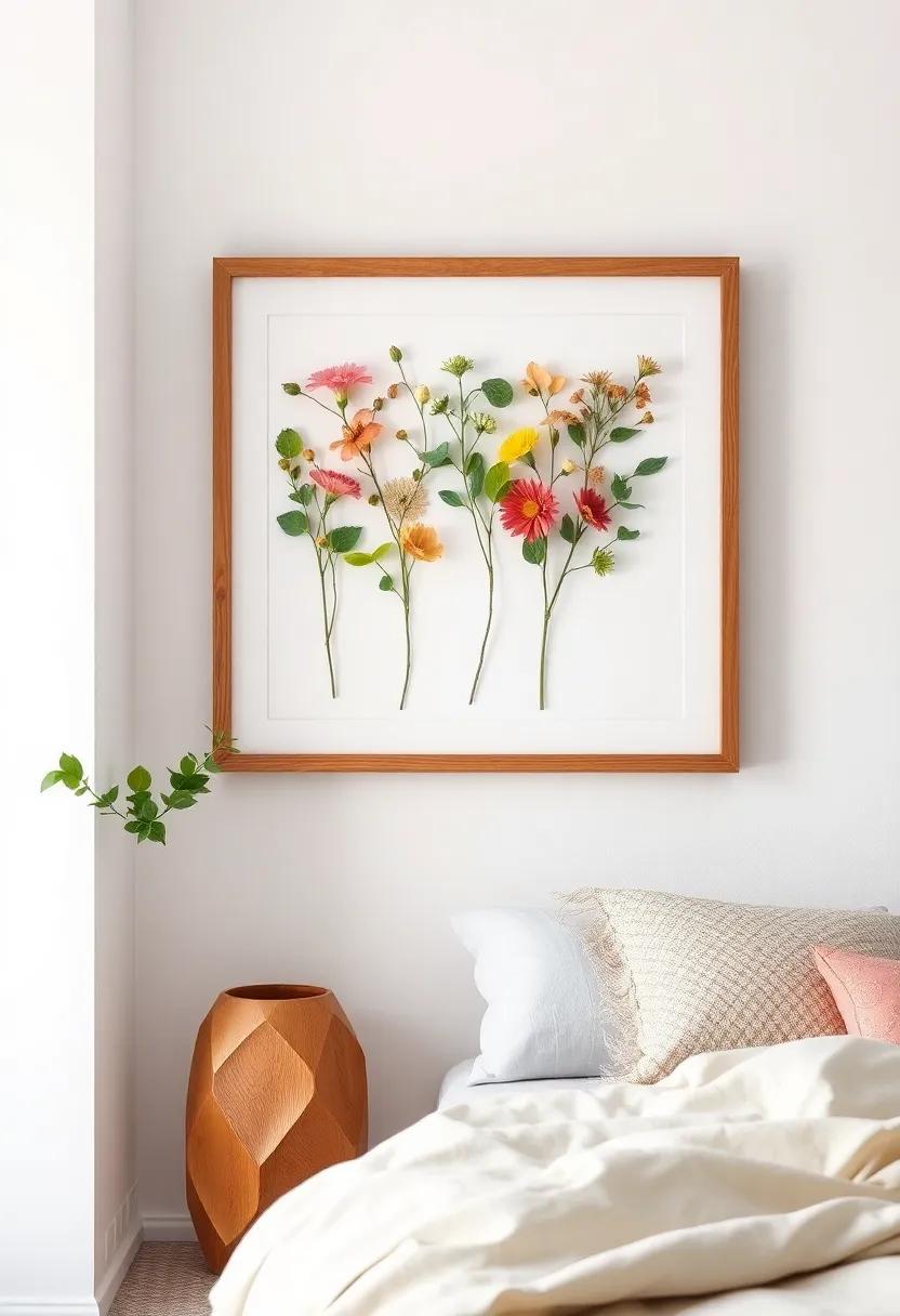 Nature walks: Frame and layer pressed flowers or leaves to bring‌ the outdoors⁣ inside in an artistic form