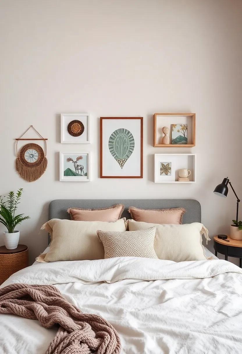 Shadow⁣ Boxes: use shadow boxes to display three-dimensional art pieces or memories, adding intrigue⁢ and depth