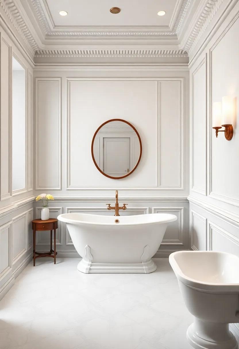 The Art of Detailing: Intricate ‍Molding and Millwork in⁣ Bathroom Design