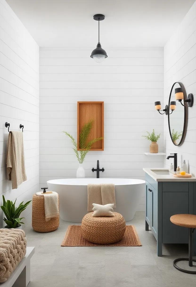 Embrace the Classic Beach Cottage Vibe with White Shiplap Walls
