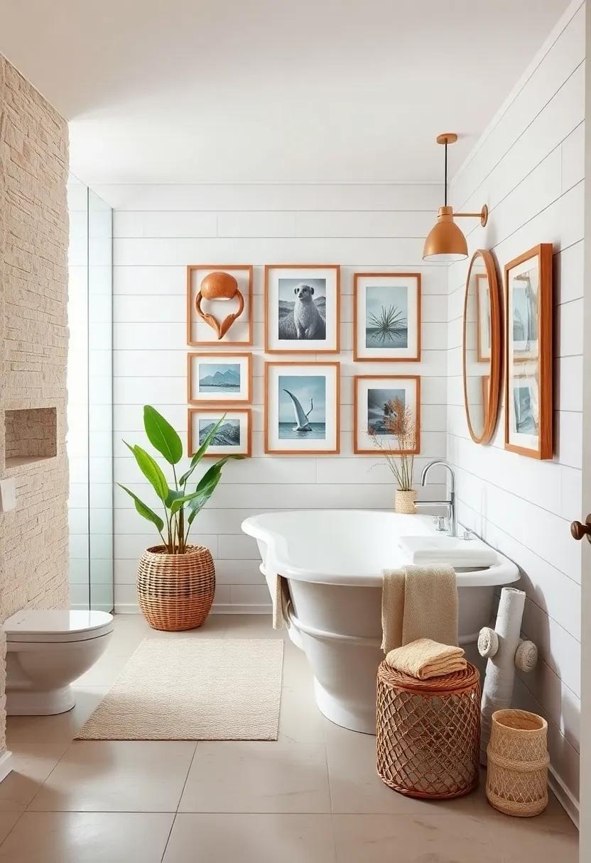 Create a Coastal Gallery Wall with Shiplap Frames