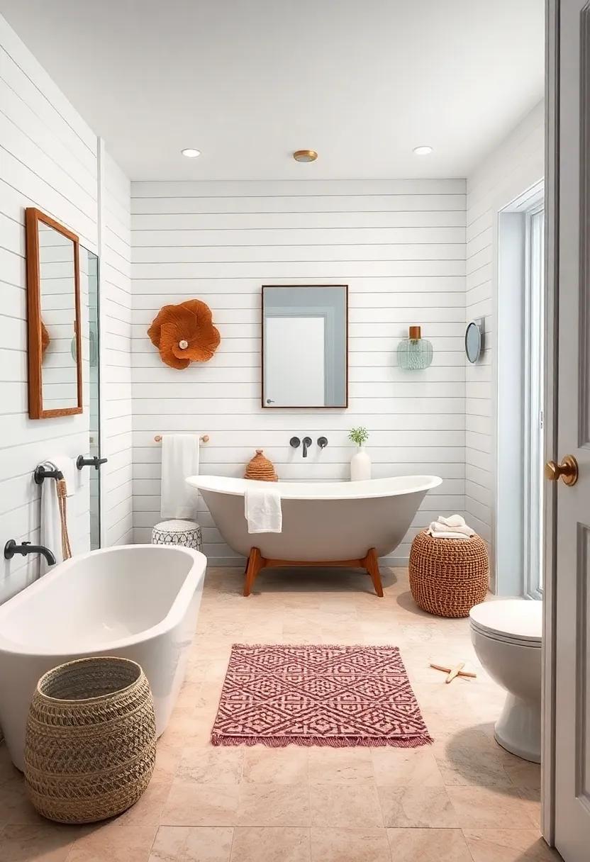 Use Shiplap ​as a Base for Mirrored or Glass elements