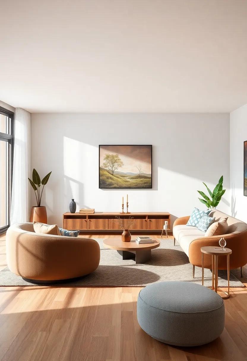 Furniture Selection: Embracing Organic Shapes‌ for Comfort