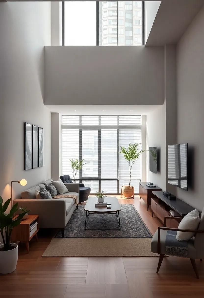 Incorporating Technology for a Modern ⁤Feel in⁢ Small Spaces