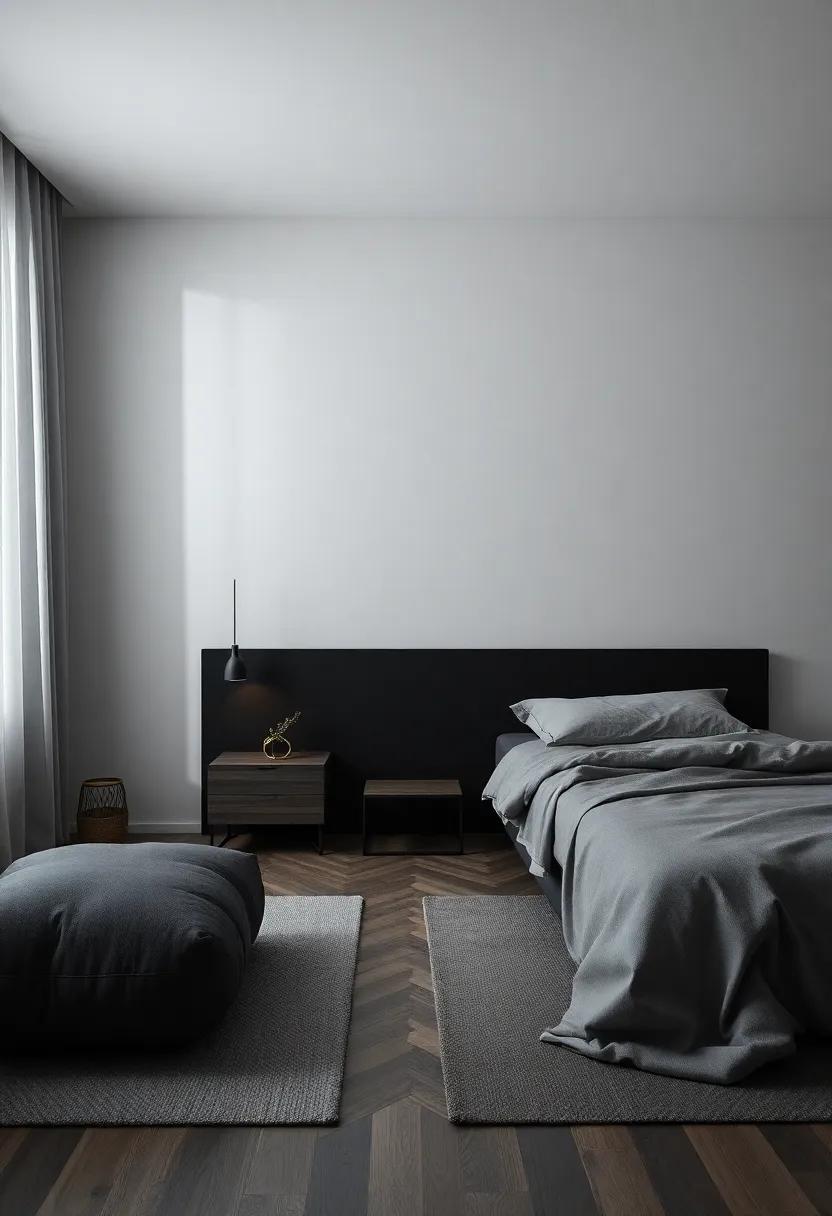 Creating Zones of ‌Comfort in a ‌Dark Bedroom Layout