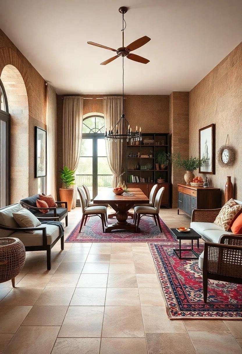 Invite warmth with terracotta tiles that offer a rustic charm, especially in Mediterranean or Spanish-style homes