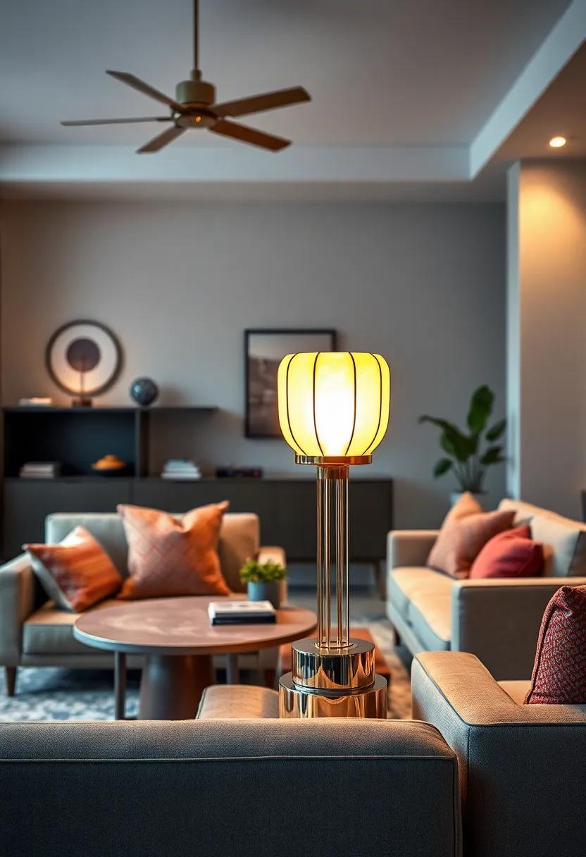 Art Deco Inspired Table Lamp – Add a ​sense ⁤of glamour with an ​Art Deco-inspired lamp, featuring sleek⁢ lines ‍and luxurious materials that illuminate your⁤ eclectic ⁤style